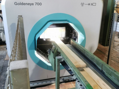 New generation Golden Eye 706 X-Ray scanner launched at Ilim Nordic Timber in Wismar
